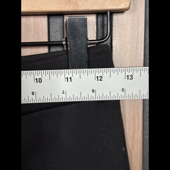 AllSaints Leggings 4 / 6 Womens Black Gray Wixson Tight Pants Colorblock 2 Tone - Picture 3 of 8